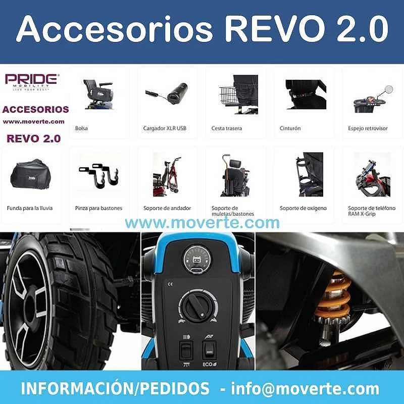 Scooter eléctrico con suspensión Revo 2.0