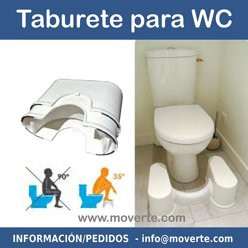 ESCALÓN POSTURAL PARA WC