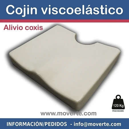 Cojín anatómico alivio coxis