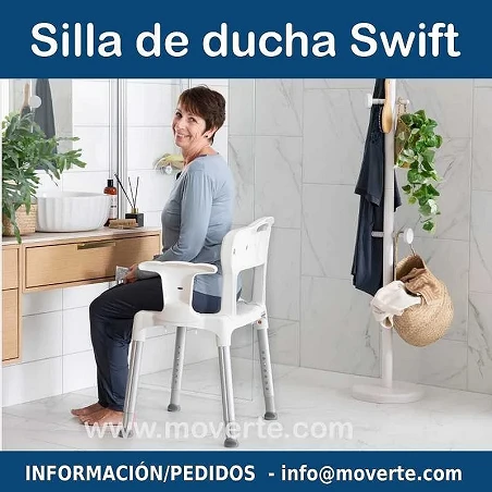 Taburete y Silla de ducha Swift