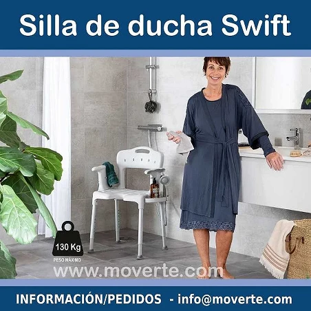 Taburete y Silla de ducha Swift