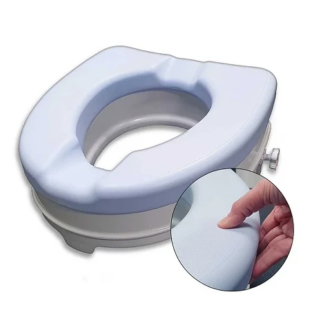 Asiento elevador 10 cm para wc blando sin tapa