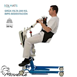 GRÚA DE BIPE-SEDESTACIÓN SOLMATS VILTA 200 kg
