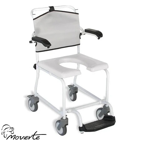 Nueva Silla de Ducha y WC Blanca Levina new ortopedia moverte