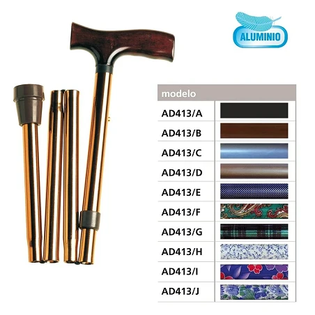 Bastón Plegable "Fashion Azul"