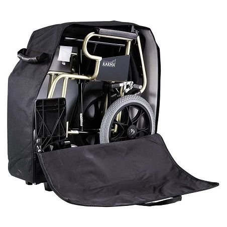 SILLA DE RUEDAS CON RUEDA PEQUEÑA 