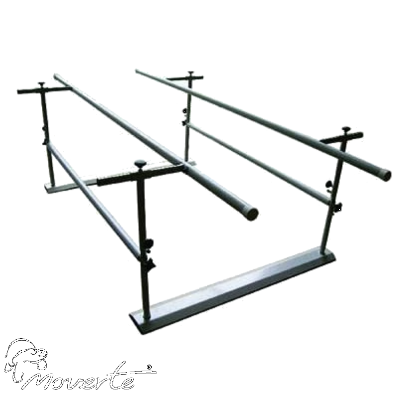 Paralela de 2,5 m. plegable. Regulable en altura y anchura.