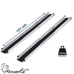 Rampa telescópica de 151 cm  ortopedia moverte