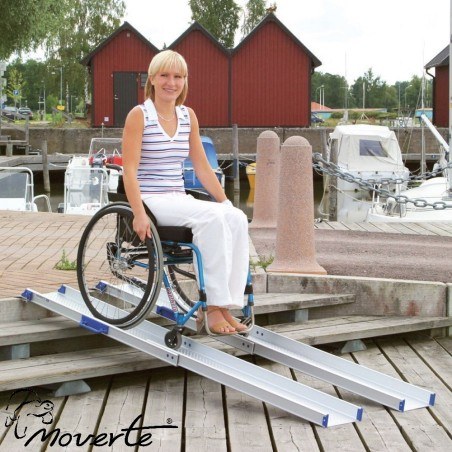 Rampas Telescópicas de 2 railes 3 metros Ayudas Dinamicas 1 - moverte 