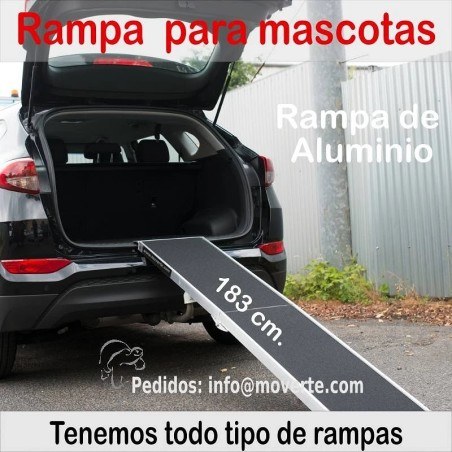 rampa para mascotas de 183 cm. en moverte.addisnetwork.es