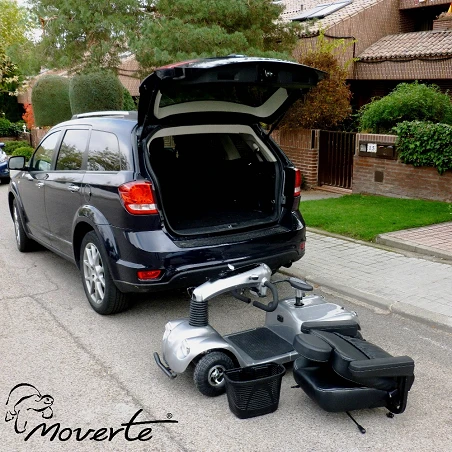 Scooter eléctrico desmontable 4 ruedas con suspensión Grand Classe ORTOPEDIA MOVERTE