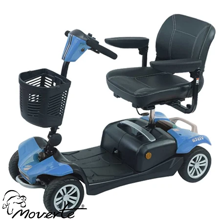 scooter eléctrico con suspensión vista ortopedia moverte