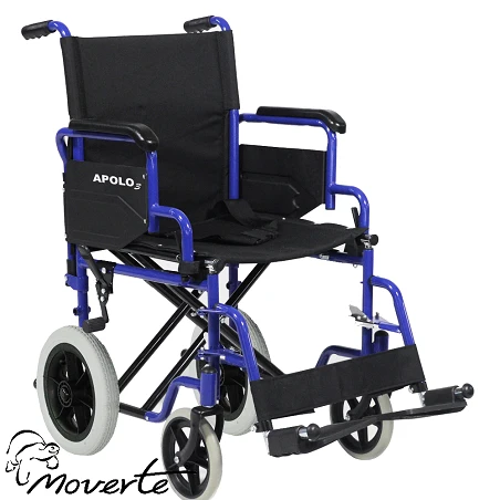 SILLA RUEDAS ACERO RUEDA PEQUEÑA QUE CABE  EN ASCENSORES