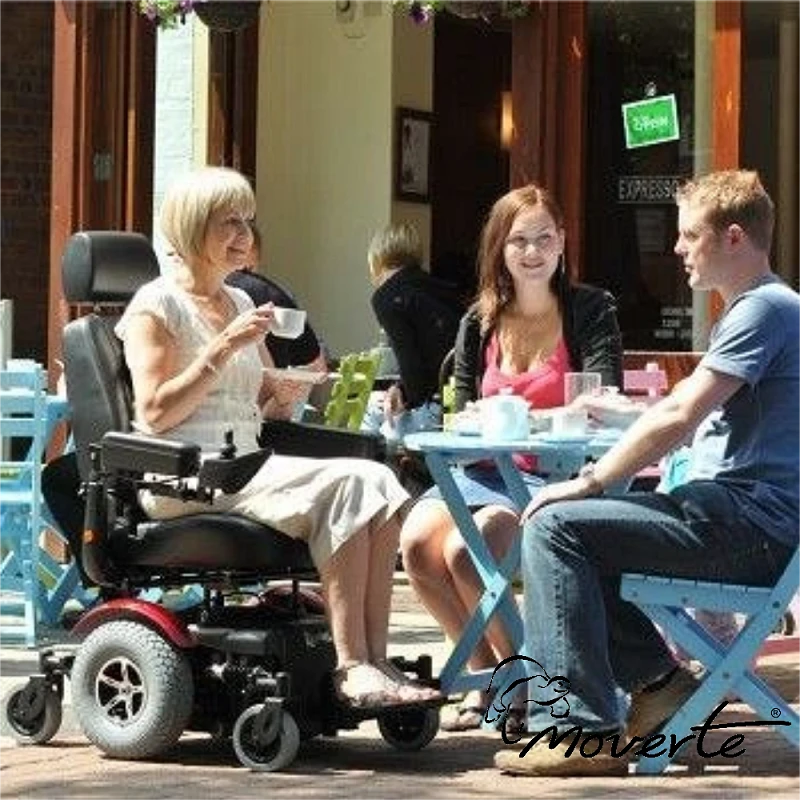 Silla De Ruedas Eléctrica para personas obesas hasta 202 Kg