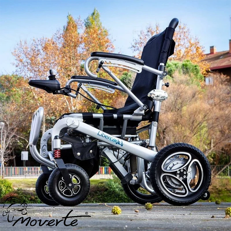 Silla ruedas eléctrica plegable con mando a distancia Aura