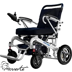 Silla ruedas eléctrica plegada con mando a distancia Aura