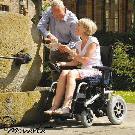 Silla de ruedas eléctrica robusta para exterior Ancho 61 - R200