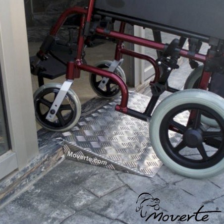 Rampa cuña aluminio alturas de 4 a 16 cm