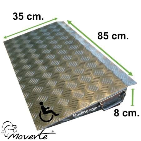 rampa cuña para altura de 8 cm