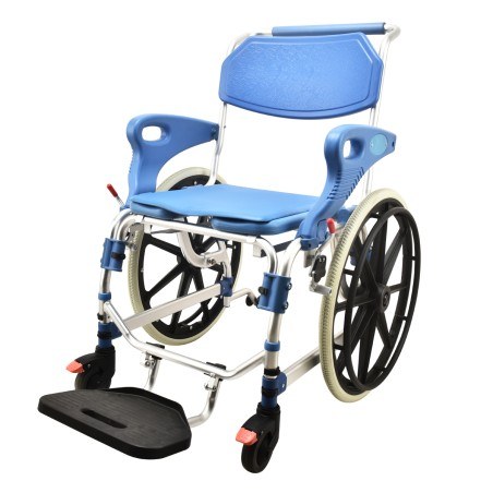 silla de ducha y wc con ruedas de 24 ADAS