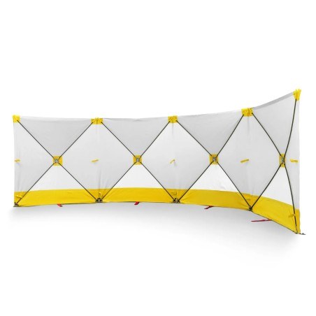 Mampara protectora de accidente 4*180*180 amarilla 