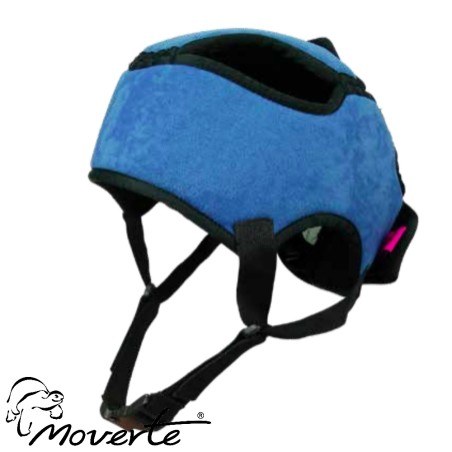 Casco protección golpes en la cabeza. Color azul