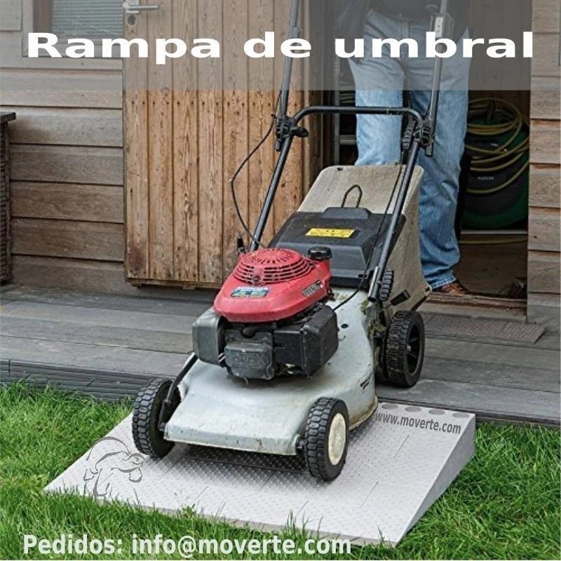 Rampa de umbral modular 2 capas 8x33 cm.Alto 4 cm.