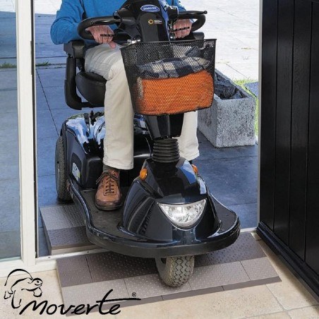 Rampa de umbral modular 2 capas 8x33 cm.Alto 4 cm.