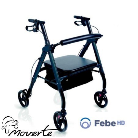 Rollator de acero FEBE Soporta 180 Kg.