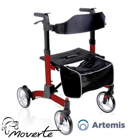Rollator de aluminio plegable Artemis