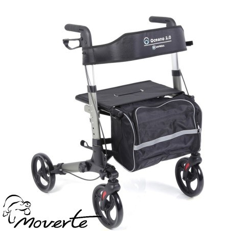ROLATOR OCEANO 2.0COLOR GRIS