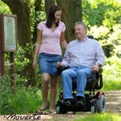 Silla De Ruedas Eléctrica para personas obesas hasta 202 Kg