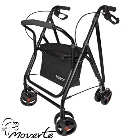 Rollator Andador plegable 8 ruedas Drakon 2 2 - moverte 