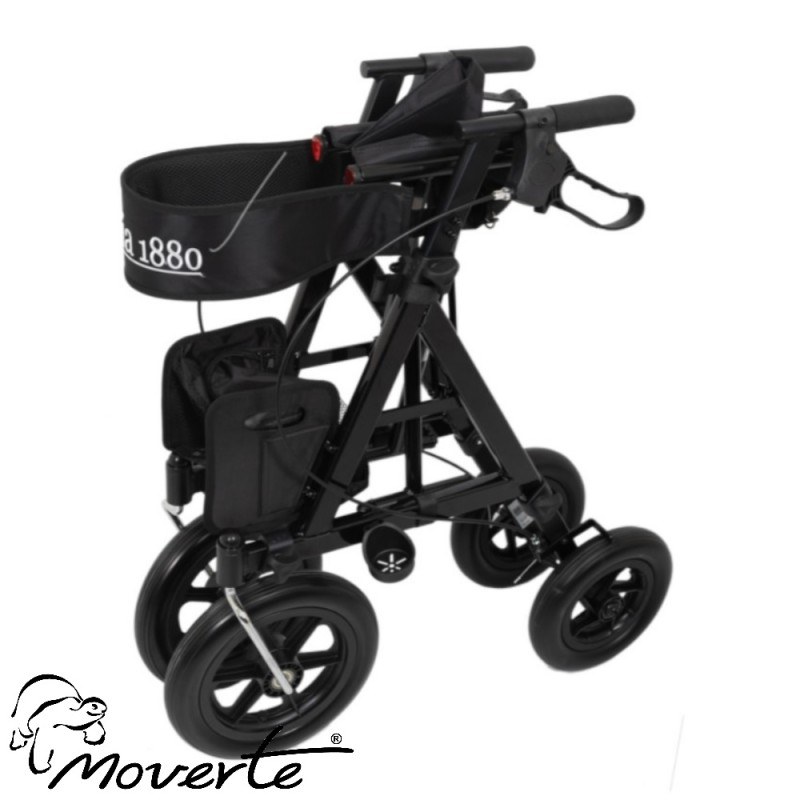 Rollator todoterreno con ruedas grandes plegable