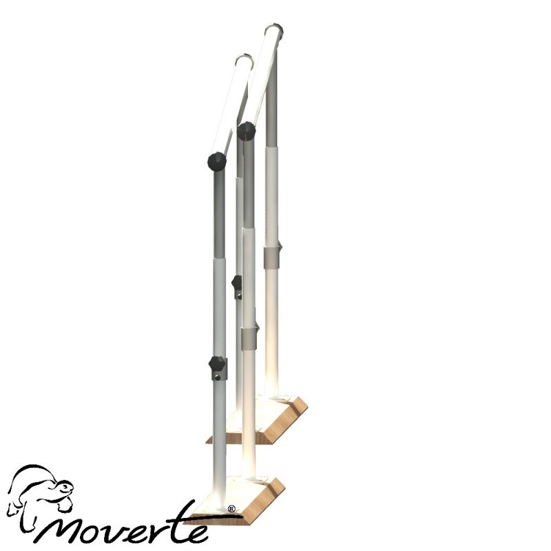 Paralela plegable regulable en altura ancho especial para silla ruedas