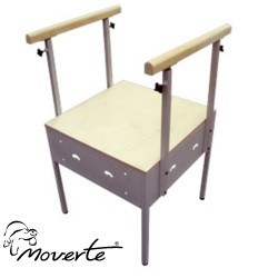 MODULO DESCANSO PARA ESCALERA METALICA REHABILITACIÓN 1 - moverte 