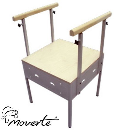 MODULO DESCANSO PARA ESCALERA METALICA REHABILITACIÓN 1 - moverte 