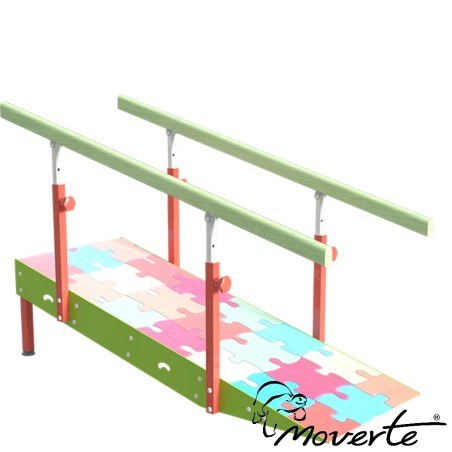 Módulo rampa para escalera infantil de 3 peldaños