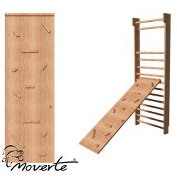 Tabla - Rocódromo infantil de madera