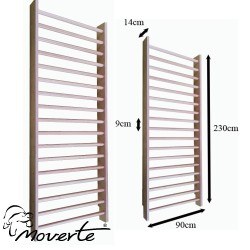 Espaldera de madera - 2,30 m.