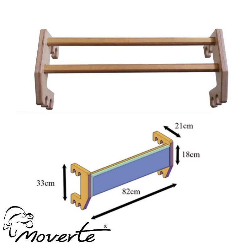 Soporte de barras adicionales para espaldera