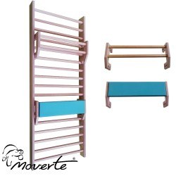 Soporte acolchado para espaldera