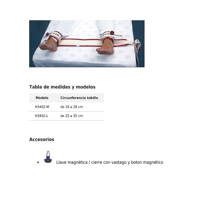 Tobilleras magnéticas (par) talla mediana