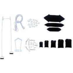 Mosquetón níquel con torniquete mediano (ud) 1 - moverte 