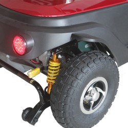 scooter grande mallorka con amortiguacion en las 4 ruedas