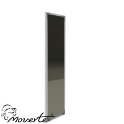 Espejo fijo a pared con luna lisa