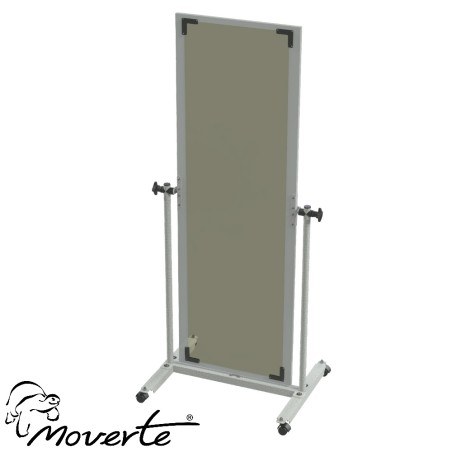 Espejo rehabilitación abatible y móvil. Luna lisa