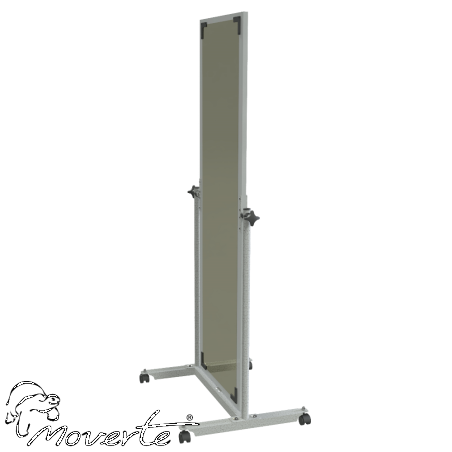 Espejo rehabilitación abatible y móvil. Luna lisa