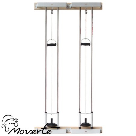 Polea de dos cuerpos a pared