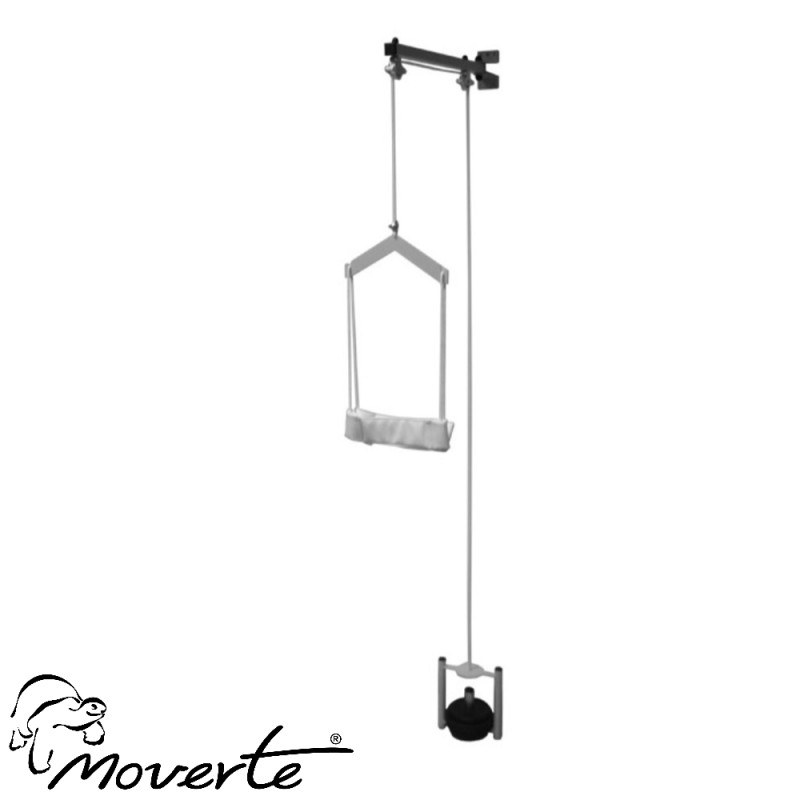 tracción cervical para fijar a la pared.